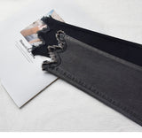 2019 Women Jeans High Elastic Stretch Jeans Female Washed Denim Skinny Female Ankle Pencil Pants Stretch Streetwear Trousers