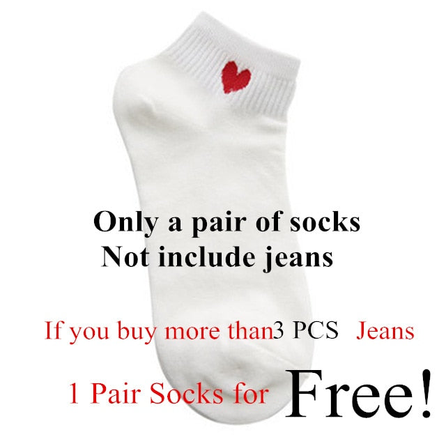 High Waist Women Jeans Striped Patchwork Skinny Jeans Casual Pants Slim Casual Blue Denim Winter Jeans Boyfriend Trousers