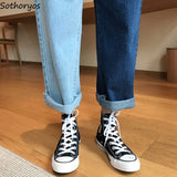 Jeans Women High Waist Pockets Loose Retro Fake Two Pieces Patchwork Denim Trousers Womens Ankle-length Korean Style Chic Girls