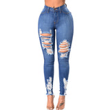 Women Summer Pants 2019 new Stretch Jeans women Fashion jeans denim sexy woman Denim Pencil Pants outdoor jeans Y521