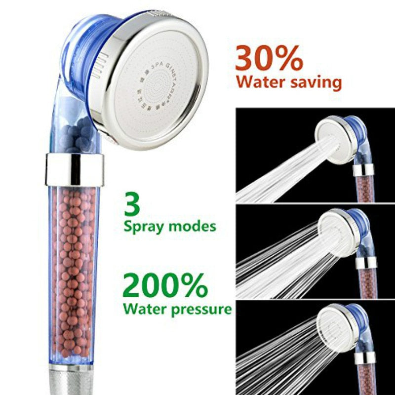 Adjustable Jetting Shower Head High Pressure